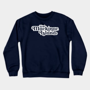 Vintage Mackinac Island Michigan Horse Crewneck Sweatshirt